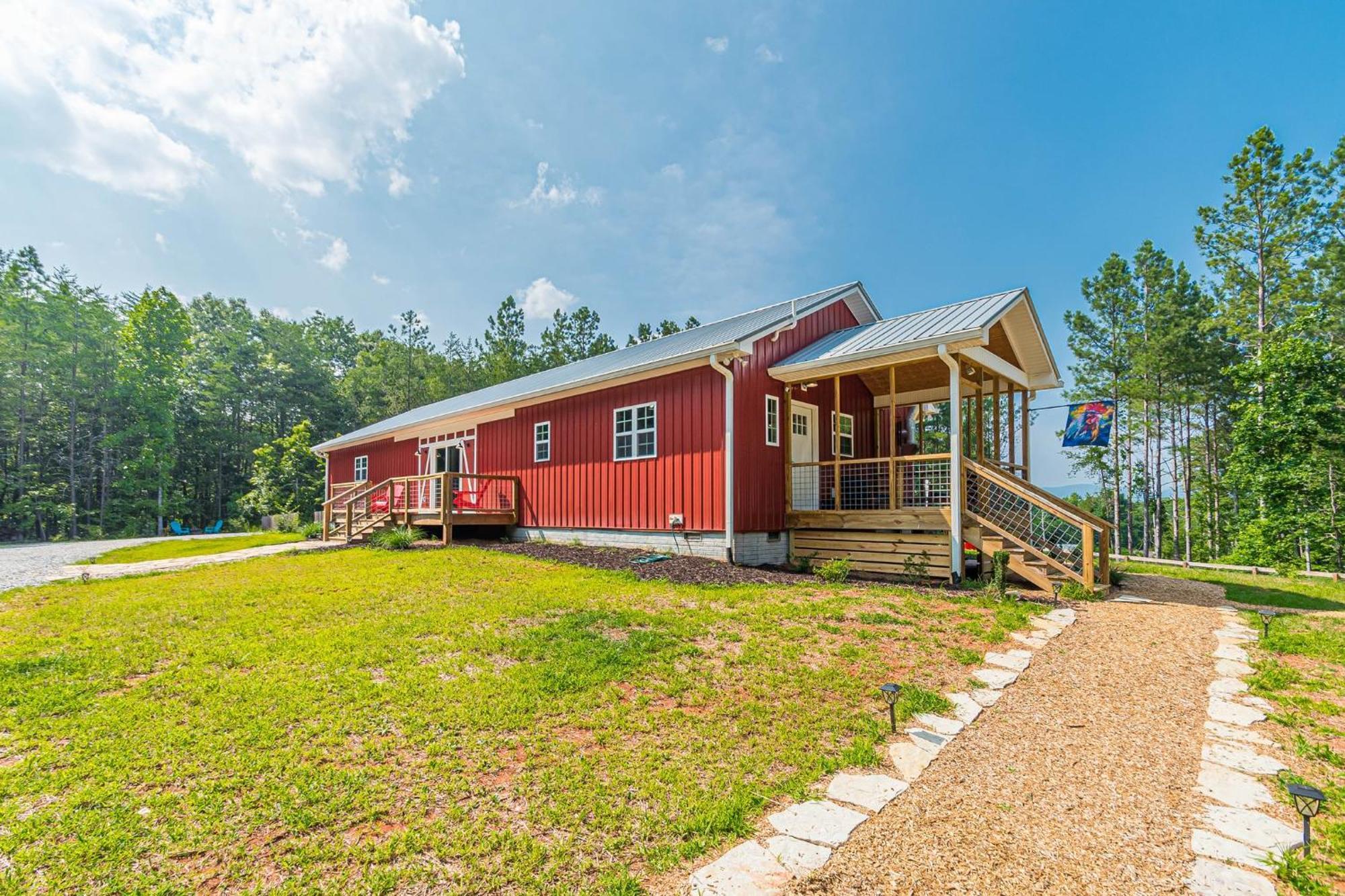 Rustic Roost-5 Acres, Fenced, Fire Pit, Rv Option & Mtn View Villa Dahlonega Exterior photo