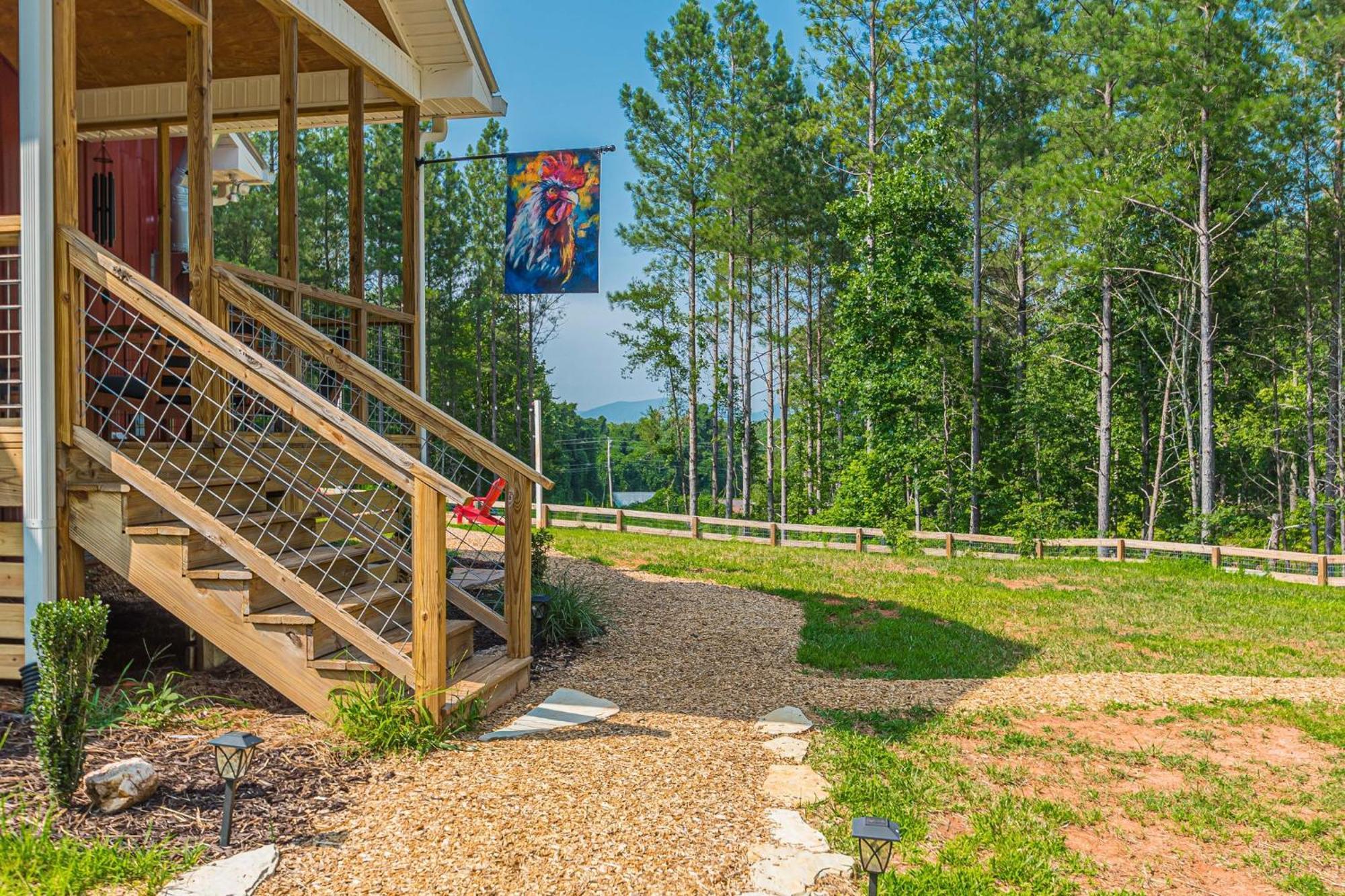 Rustic Roost-5 Acres, Fenced, Fire Pit, Rv Option & Mtn View Villa Dahlonega Exterior photo
